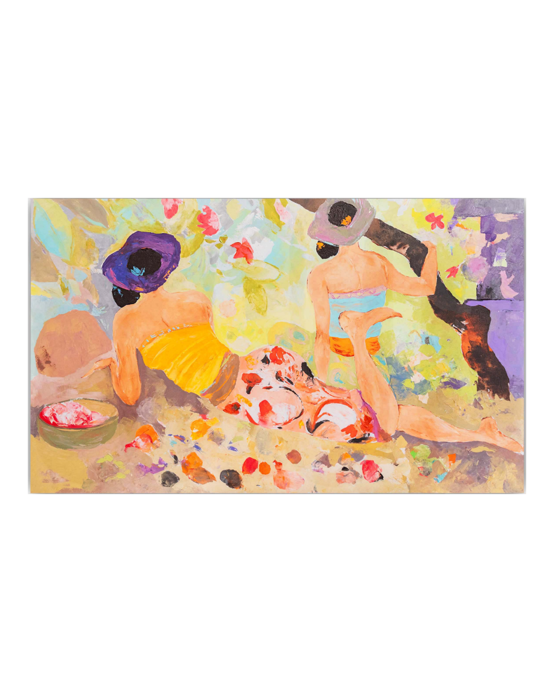 Abstract Balinese Figure